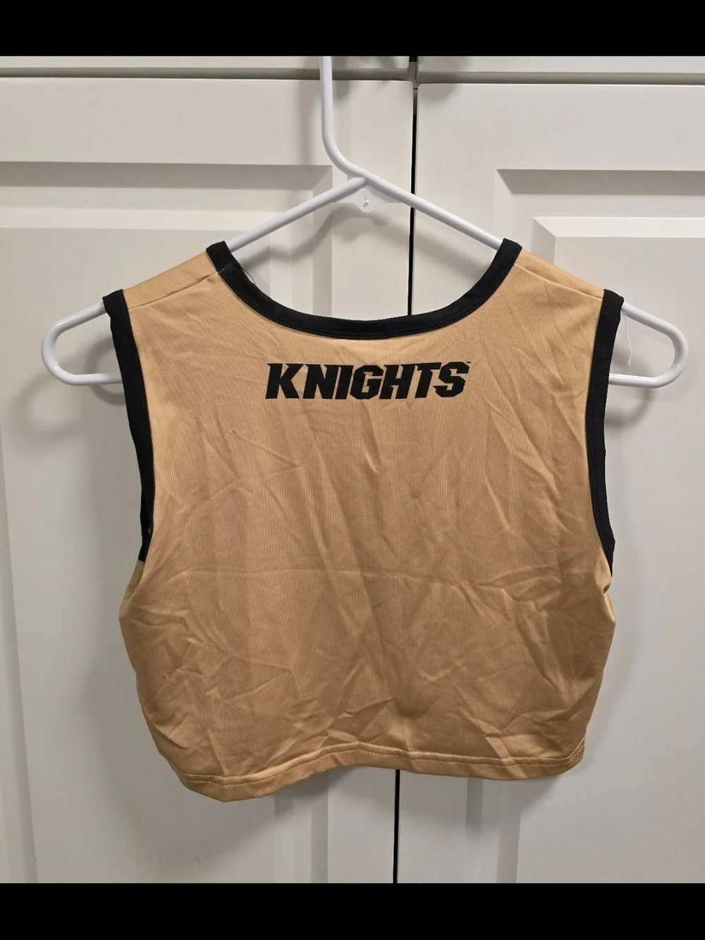 UCF Knights Girls Ashley 2 Piece Cheer Outfit Skirt Top Size XL Vive La Fete